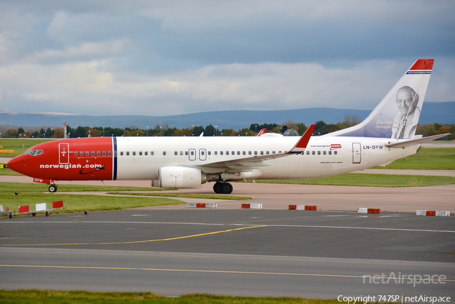 Norwegian Air Shuttle Boeing 737-8JP (LN-DYW) | Photo 130516