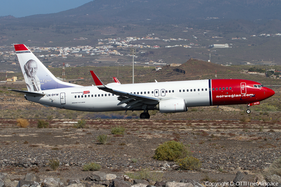 Norwegian Air Shuttle Boeing 737-8JP (LN-DYW) | Photo 479341