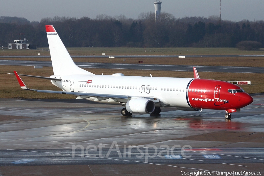 Norwegian Air Shuttle Boeing 737-8JP (LN-DYX) | Photo 38514