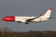 Norwegian Air Shuttle Boeing 737-8JP (LN-DYX) at  Hamburg - Fuhlsbuettel (Helmut Schmidt), Germany