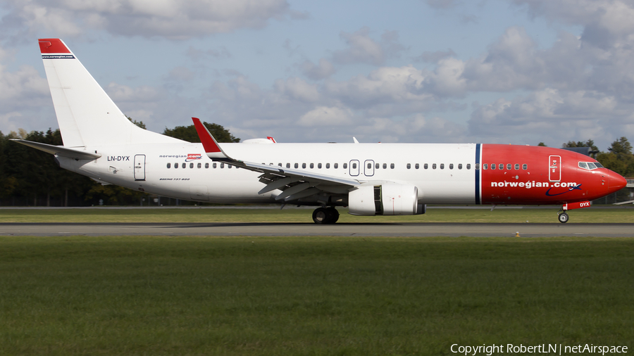 Norwegian Air Shuttle Boeing 737-8JP (LN-DYX) | Photo 594936