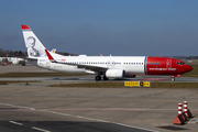 Norwegian Air Shuttle Boeing 737-8JP (LN-DYY) at  Hamburg - Fuhlsbuettel (Helmut Schmidt), Germany