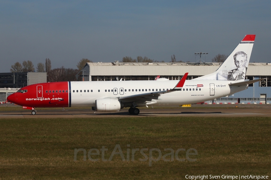 Norwegian Air Shuttle Boeing 737-8JP (LN-DYY) | Photo 501182
