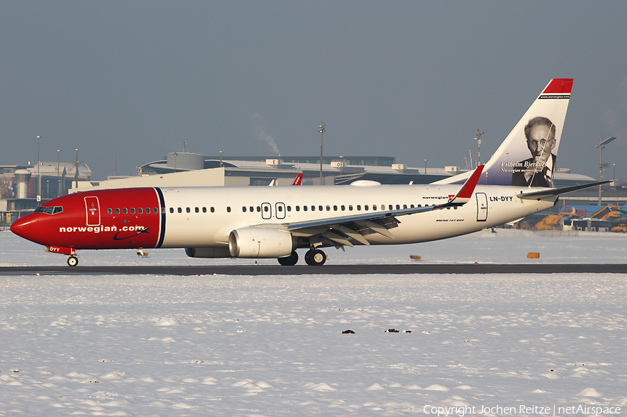 Norwegian Air Shuttle Boeing 737-8JP (LN-DYY) | Photo 22827