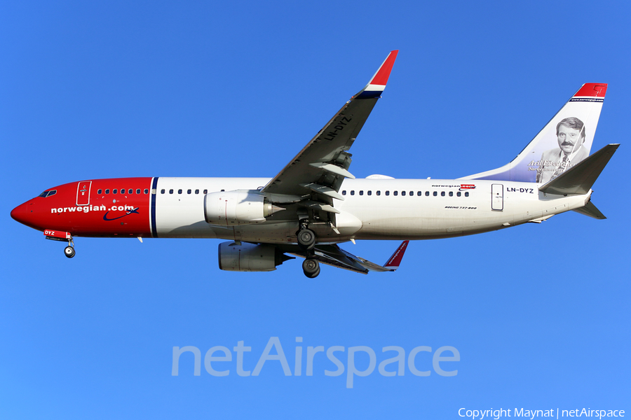 Norwegian Air Shuttle Boeing 737-8JP (LN-DYZ) | Photo 131861