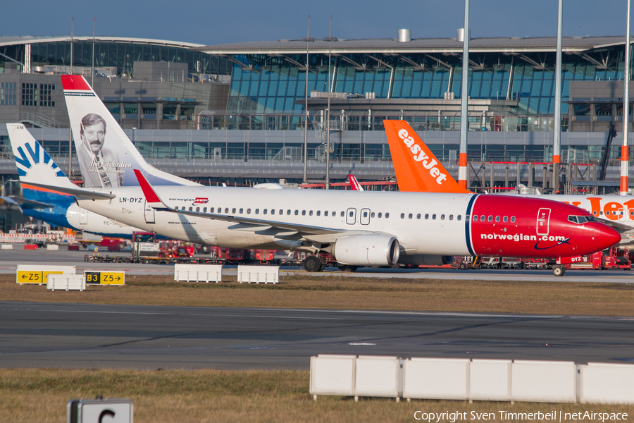 Norwegian Air Shuttle Boeing 737-8JP (LN-DYZ) | Photo 144429