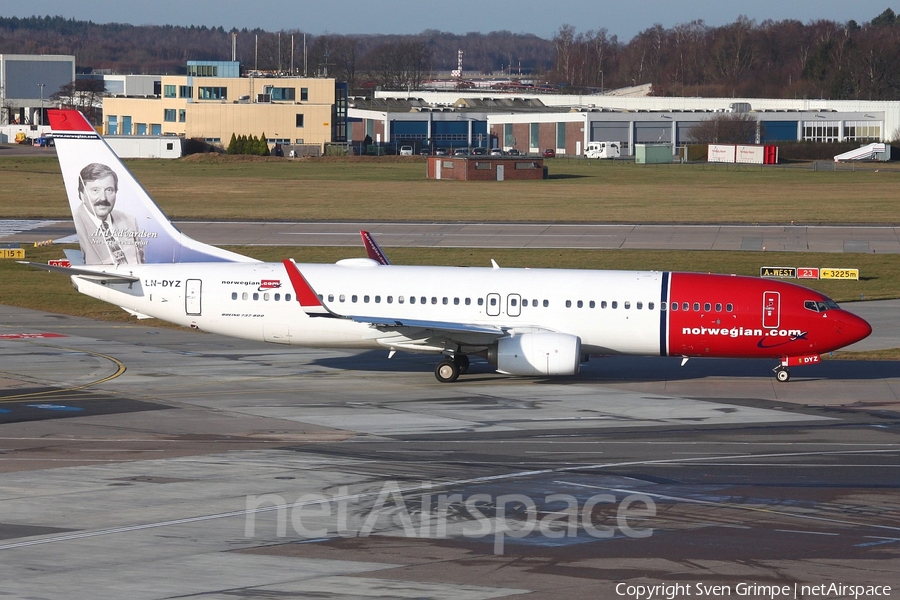 Norwegian Air Shuttle Boeing 737-8JP (LN-DYZ) | Photo 36183