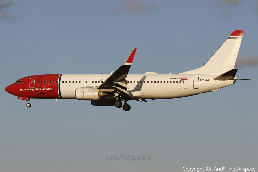 Norwegian Air Shuttle AOC Boeing 737-8JP (LN-ENL) | Photo 681093