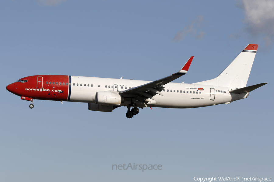 Norwegian Air Shuttle AOC Boeing 737-8JP (LN-ENN) | Photo 679334