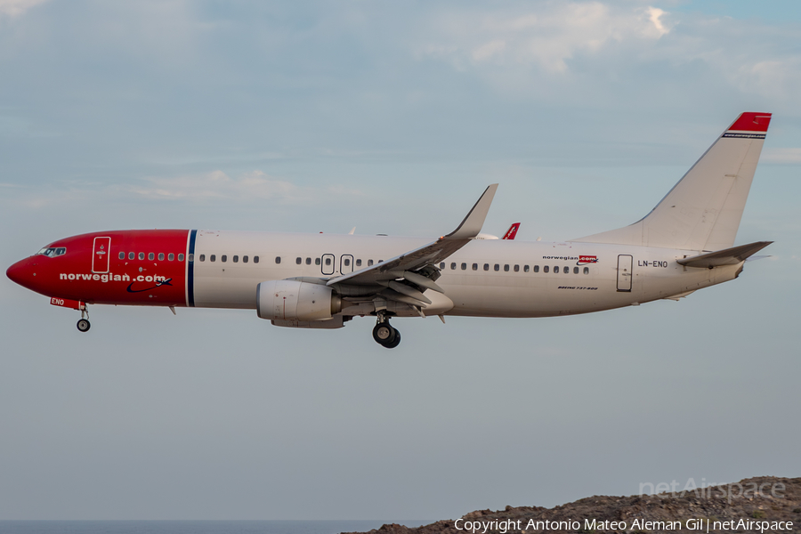 Norwegian Air Shuttle AOC Boeing 737-8JP (LN-ENO) | Photo 656035