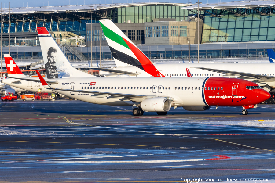 Norwegian Air Shuttle AOC Boeing 737-8JP (LN-ENP) | Photo 668638
