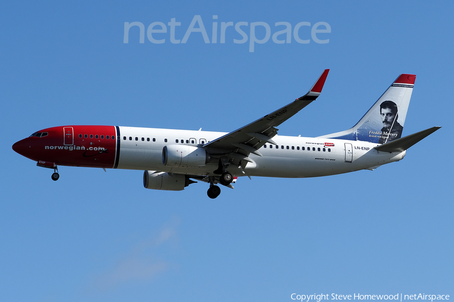 Norwegian Air Shuttle AOC Boeing 737-8JP (LN-ENP) | Photo 535114