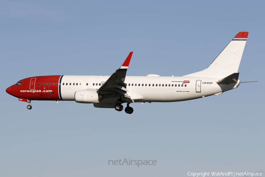 Norwegian Air Shuttle AOC Boeing 737-8JP (LN-ENP) | Photo 681095