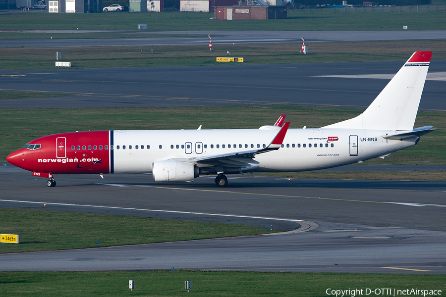 Norwegian Air Shuttle AOC Boeing 737-8JP (LN-ENS) | Photo 534336