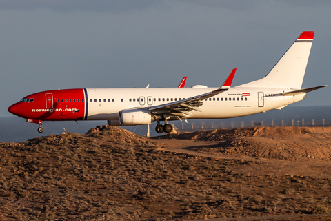 Norwegian Air Shuttle AOC Boeing 737-8JP (LN-ENS) at  Gran Canaria, Spain