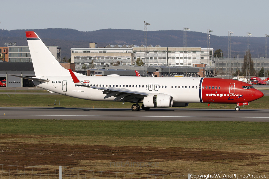 Norwegian Air Shuttle AOC Boeing 737-8JP (LN-ENS) | Photo 681097