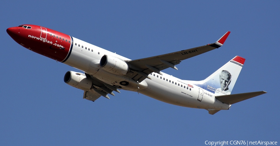 Norwegian Air Shuttle AOC Boeing 737-8JP (LN-ENT) | Photo 507721