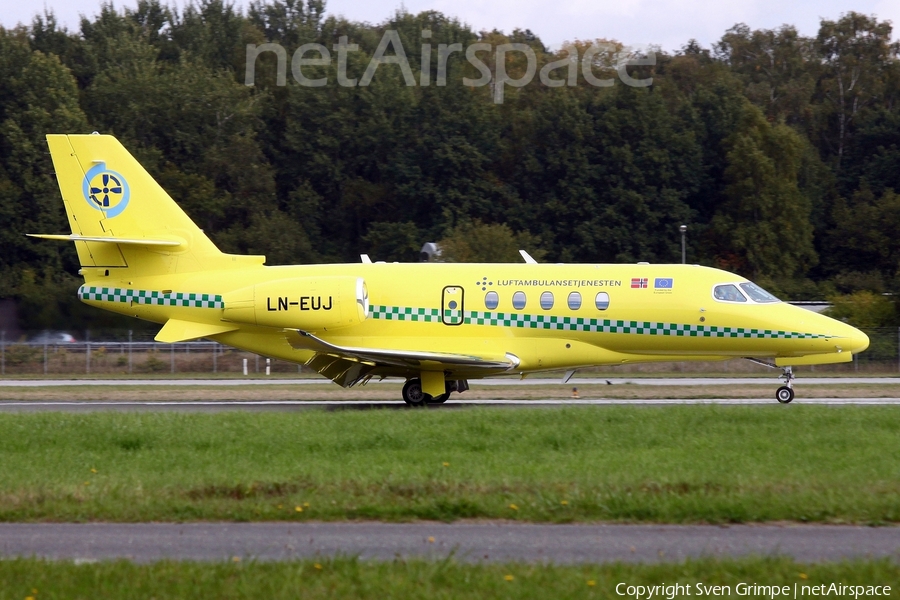 Babcock Scandinavian Air Ambulance Cessna 680A Citation Latitude (LN-EUJ) | Photo 528856