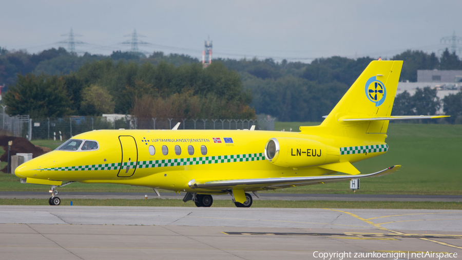 Babcock Scandinavian Air Ambulance Cessna 680A Citation Latitude (LN-EUJ) | Photo 528868