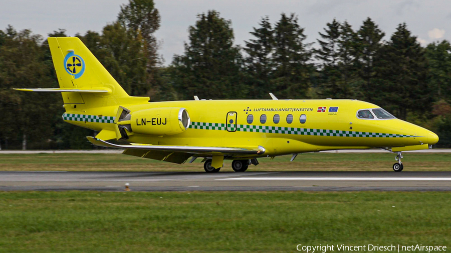 Babcock Scandinavian Air Ambulance Cessna 680A Citation Latitude (LN-EUJ) | Photo 529101