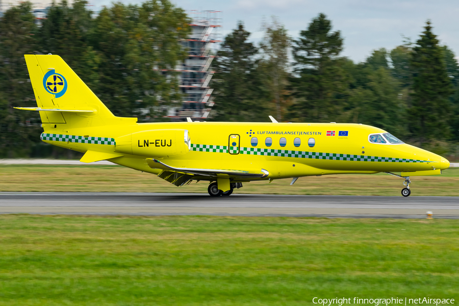 Babcock Scandinavian Air Ambulance Cessna 680A Citation Latitude (LN-EUJ) | Photo 531469