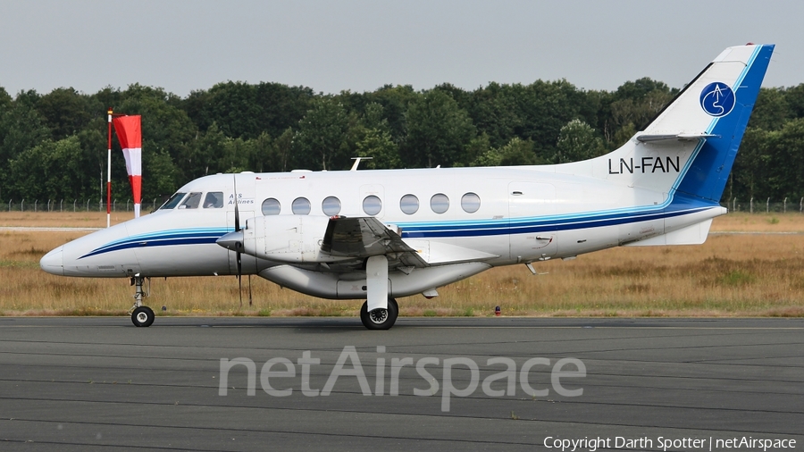 AIS Airlines BAe Systems 3201 Super Jetstream 32 (LN-FAN) | Photo 218575