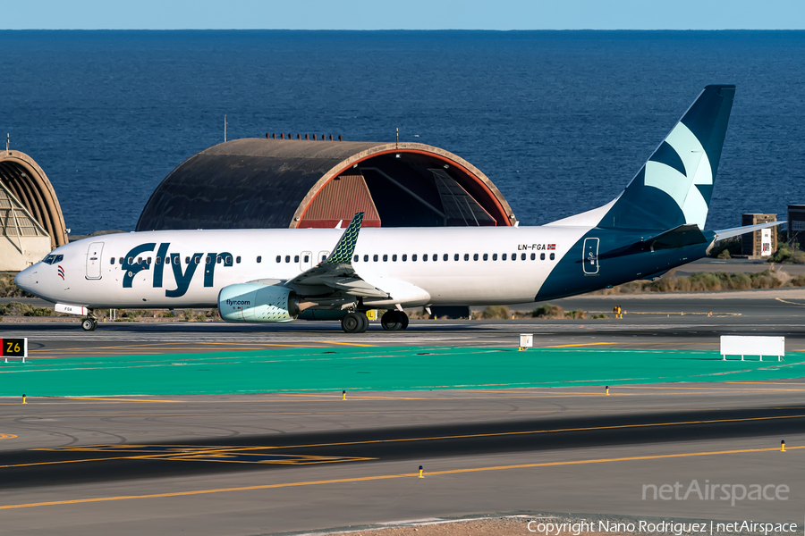 Flyr Boeing 737-82R (LN-FGA) | Photo 484276