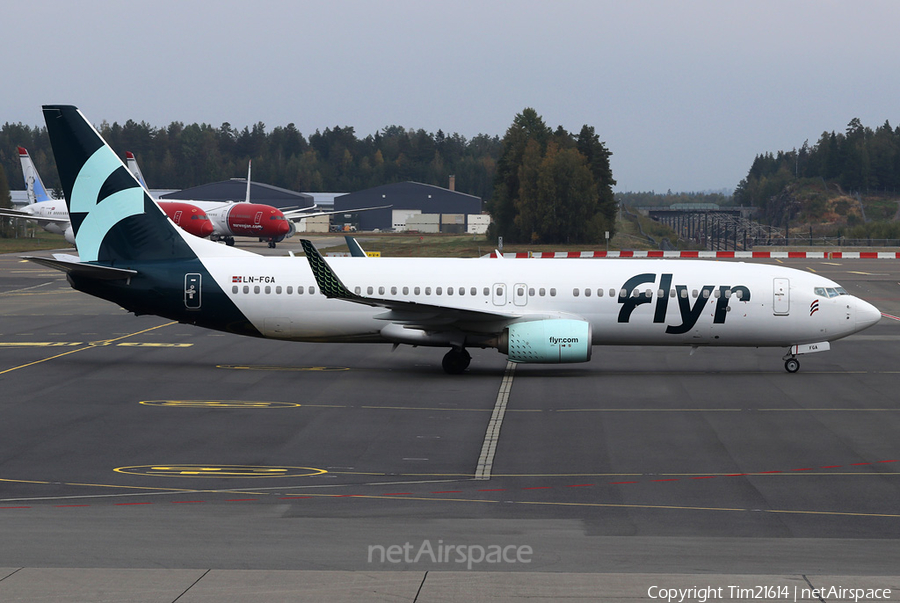 (Private) Boeing 737-82R (LN-FGA) | Photo 483904