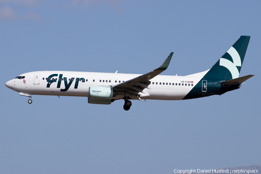 Flyr Boeing 737-82R (LN-FGB) | Photo 525405