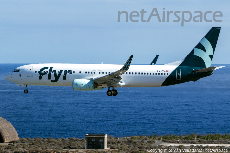 Flyr Boeing 737-8KN (LN-FGC) | Photo 486608