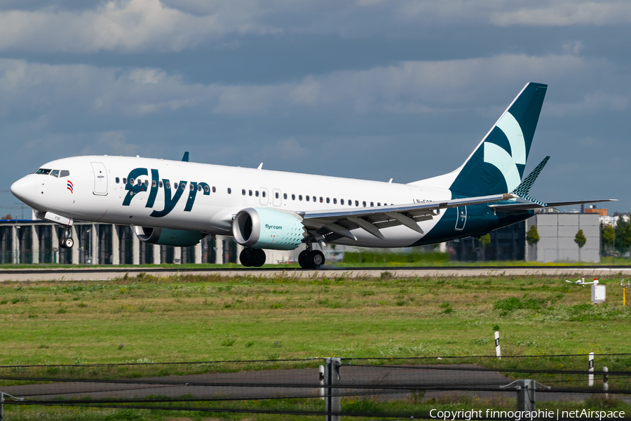 Flyr Boeing 737-8 MAX (LN-FGF) | Photo 526722