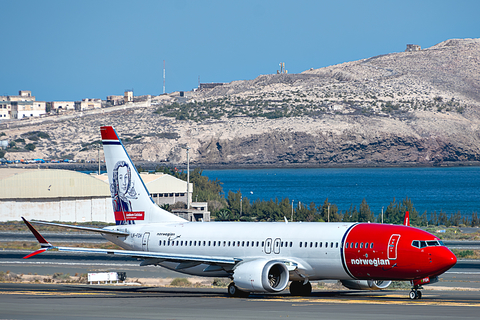 Flyr Boeing 737-8 MAX (LN-FGH) at  Gran Canaria, Spain