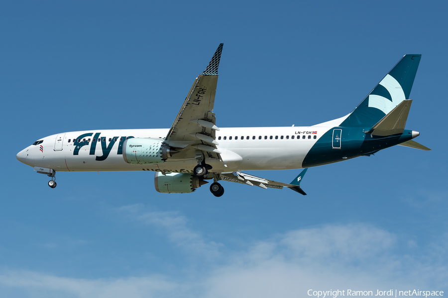 Flyr Boeing 737-8 MAX (LN-FGH) | Photo 507123