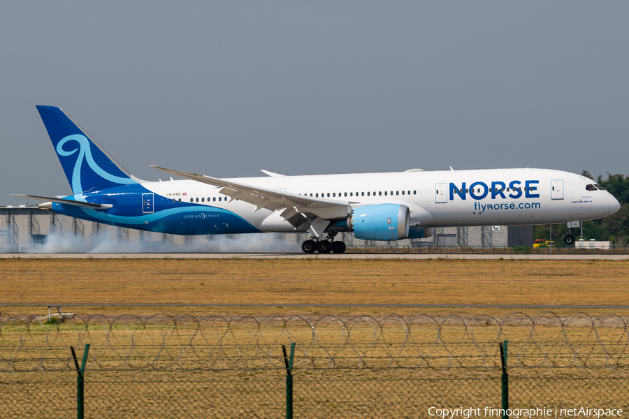 Norse Atlantic Airways Boeing 787-9 Dreamliner (LN-FND) | Photo 522584