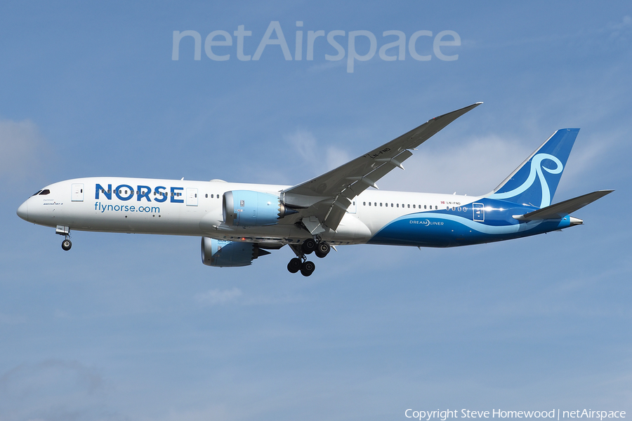 Norse Atlantic Airways Boeing 787-9 Dreamliner (LN-FND) | Photo 524642