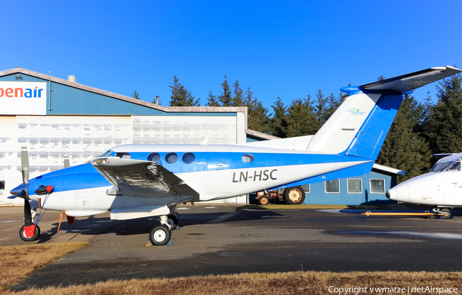 Fisher AS Beech F90 King Air (LN-HSC) | Photo 139797