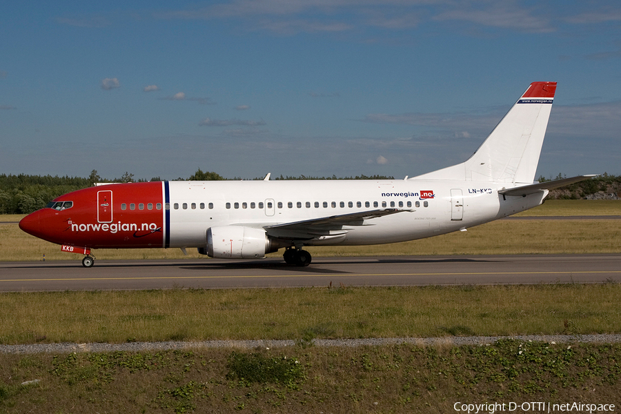 Norwegian Air Shuttle Boeing 737-33A (LN-KKB) | Photo 267113