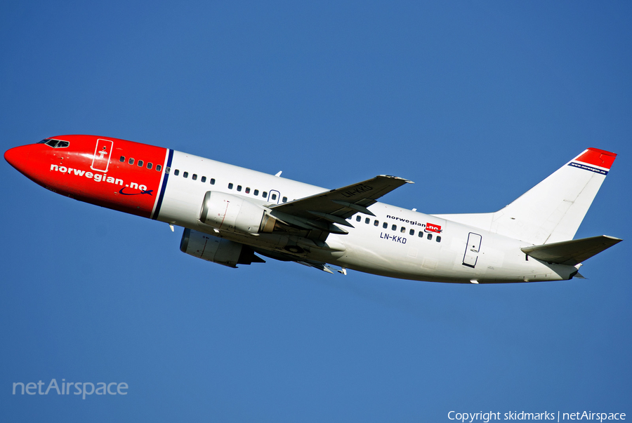 Norwegian Air Shuttle Boeing 737-33V (LN-KKD) | Photo 58221