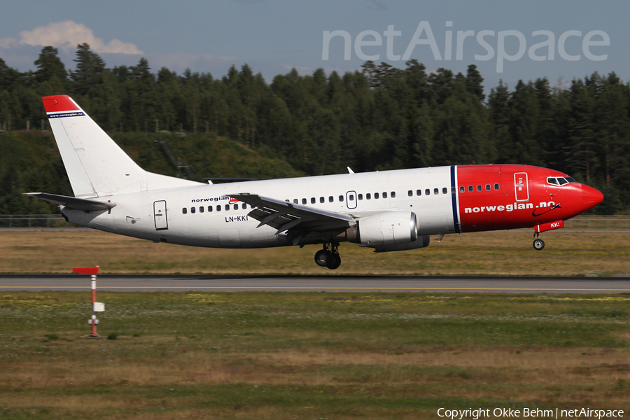 Norwegian Air Shuttle Boeing 737-3K2 (LN-KKI) | Photo 70792