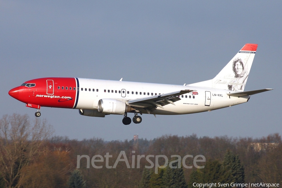 Norwegian Air Shuttle Boeing 737-36N (LN-KKL) | Photo 36166