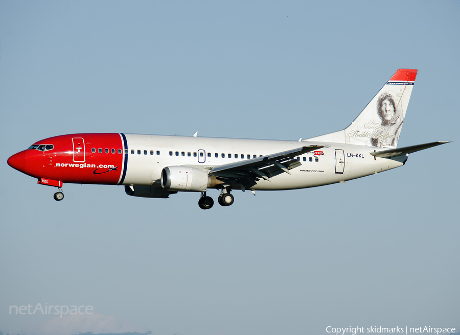 Norwegian Air Shuttle Boeing 737-36N (LN-KKL) | Photo 48660