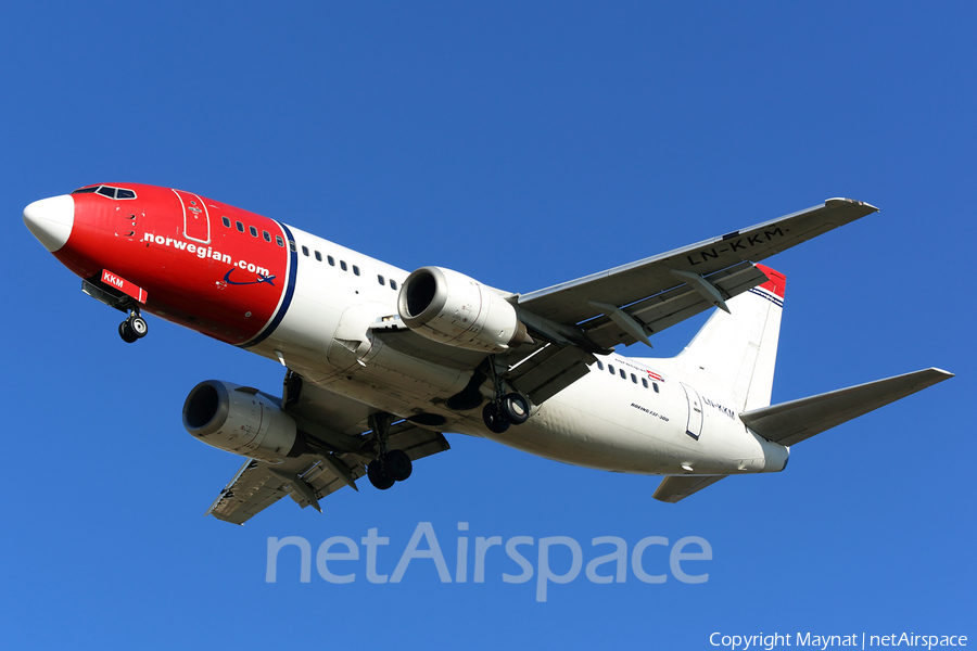 Norwegian Air Shuttle Boeing 737-3Y0 (LN-KKM) | Photo 131629