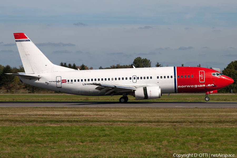 Norwegian Air Shuttle Boeing 737-3M8 (LN-KKP) | Photo 210378
