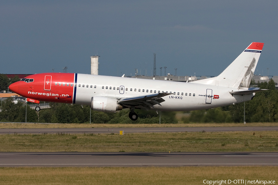 Norwegian Air Shuttle Boeing 737-36Q (LN-KKQ) | Photo 267173