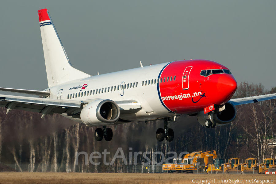 Norwegian Air Shuttle Boeing 737-3S3 (LN-KKY) | Photo 102774