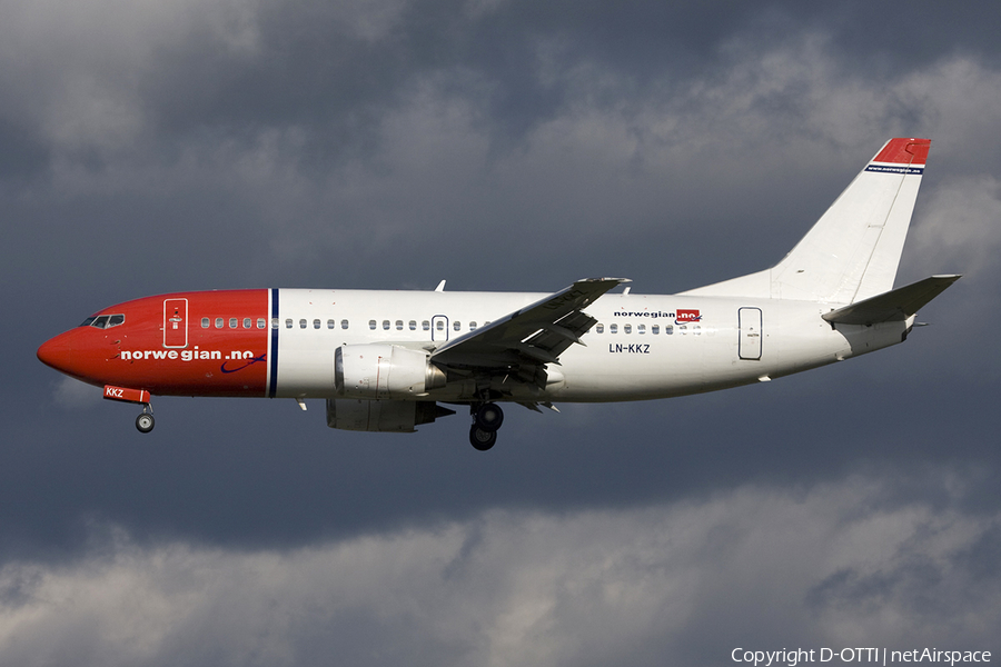 Norwegian Air Shuttle Boeing 737-33A (LN-KKZ) | Photo 276119