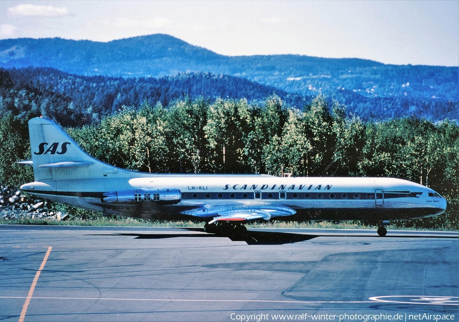 SAS - Scandinavian Airlines Sud Aviation SE-210 Caravelle III (LN-KLI) | Photo 444804