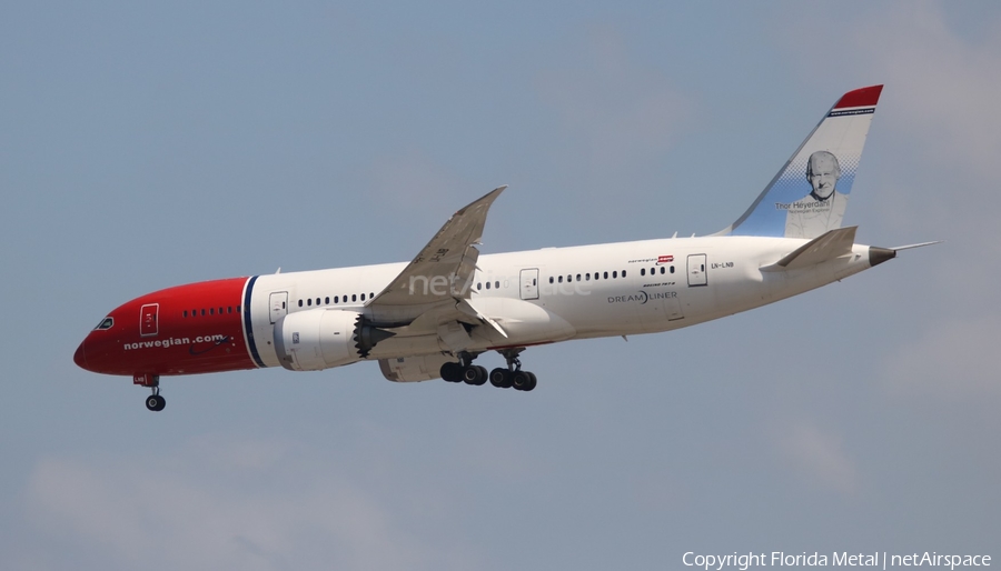 Norwegian Long Haul Boeing 787-8 Dreamliner (LN-LNB) | Photo 549109