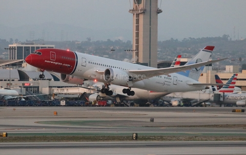 Norwegian Long Haul Boeing 787-8 Dreamliner (LN-LNB) at  Los Angeles - International, United States