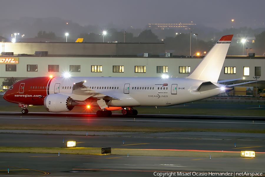 Norwegian Long Haul Boeing 787-8 Dreamliner (LN-LNC) | Photo 169306